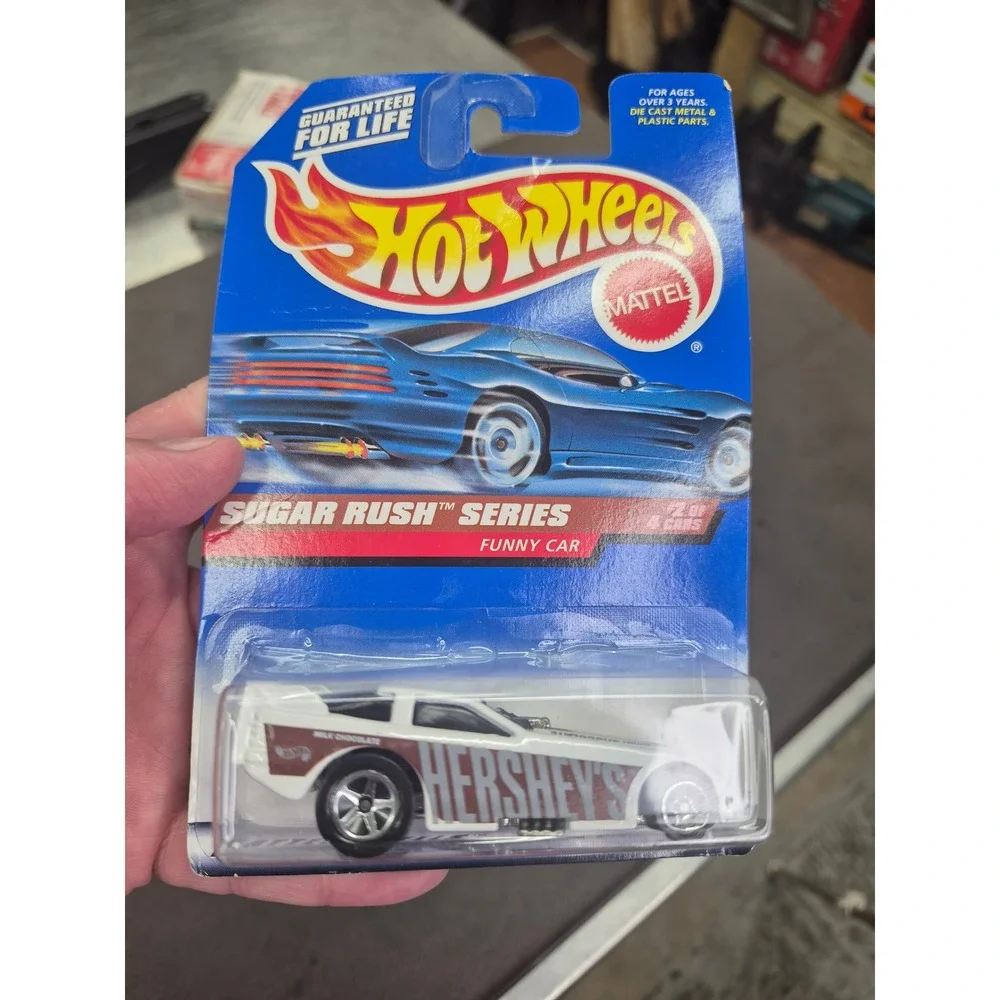 Hot Wheels 1999 Sugar Rush Series Hershey's Funny Car‎ Collector #742